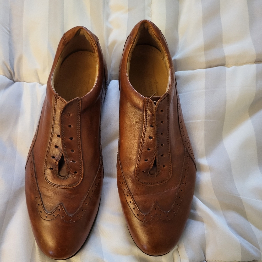 Mercanti Fiorentini Italian leather men's shoes - brown